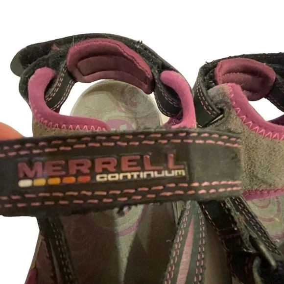 Womens MERRELL Kiva Vibram Sandals Shoes - Picture 4 of 6